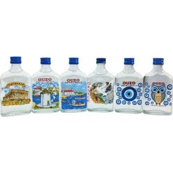 Ούζο Φλασκί "Μινιατούρες Χαλκομανία"