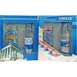 Σετ μία φιάλη Ούζο 0.1L