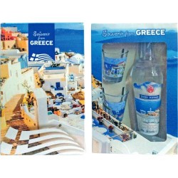 Σετ φιάλη ούζο 0.05L